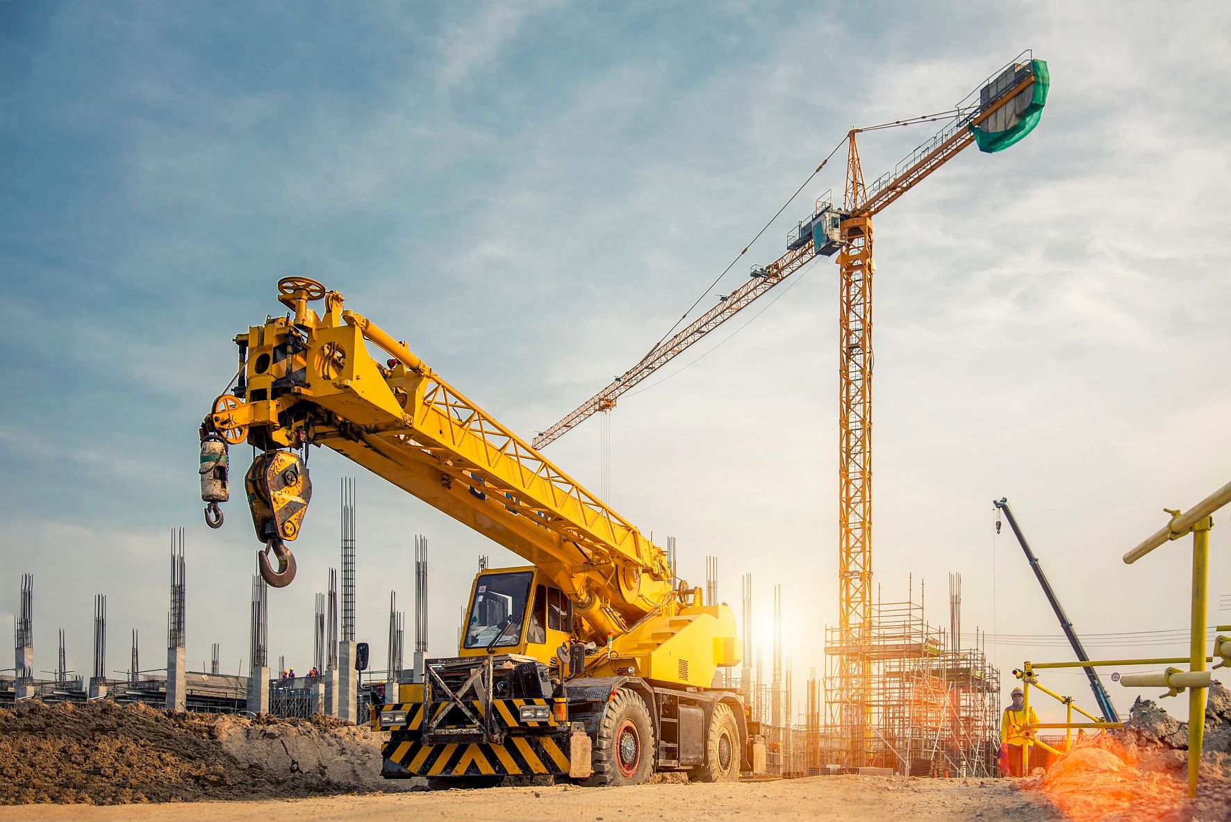 RINGSPANN overrunning clutches for mobile cranes, construction machinery or heavy transporters RINGSPANN overrunning clutches for mobile cranes, construction machinery or heavy transporters